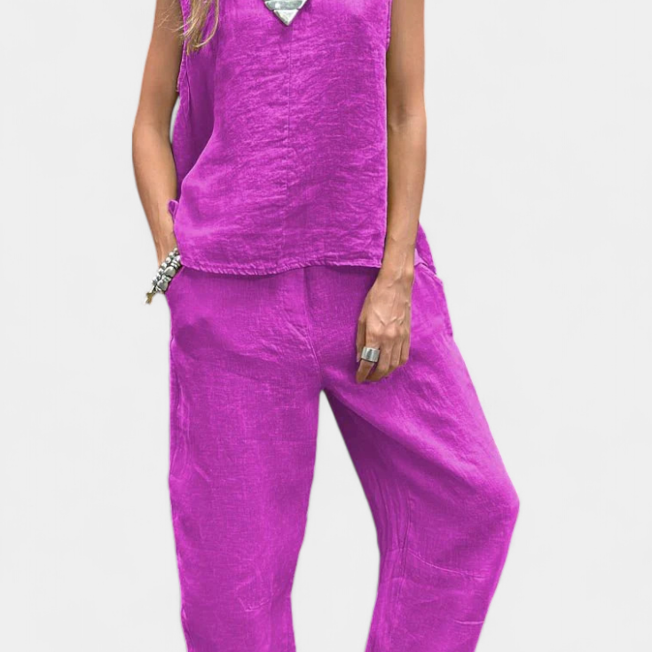 Leona – Elegantne vest ja püksid