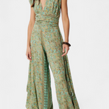 Leandra – Elegantne kleit lillemustriga