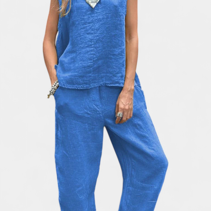 Leona – Elegantne vest ja püksid