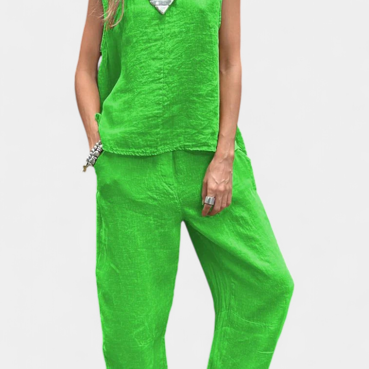 Leona – Elegantne vest ja püksid