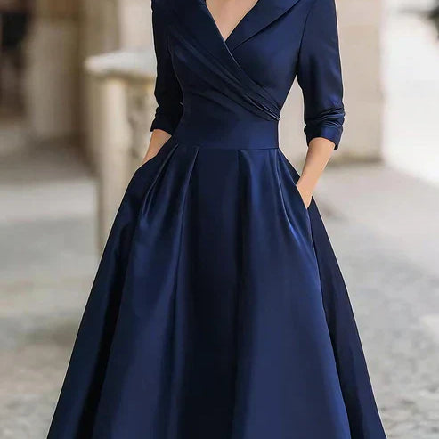 Alicja – Elegantne midi kleit
