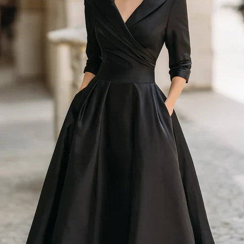 Alicja – Elegantne midi kleit