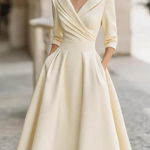 Alicja – Elegantne midi kleit