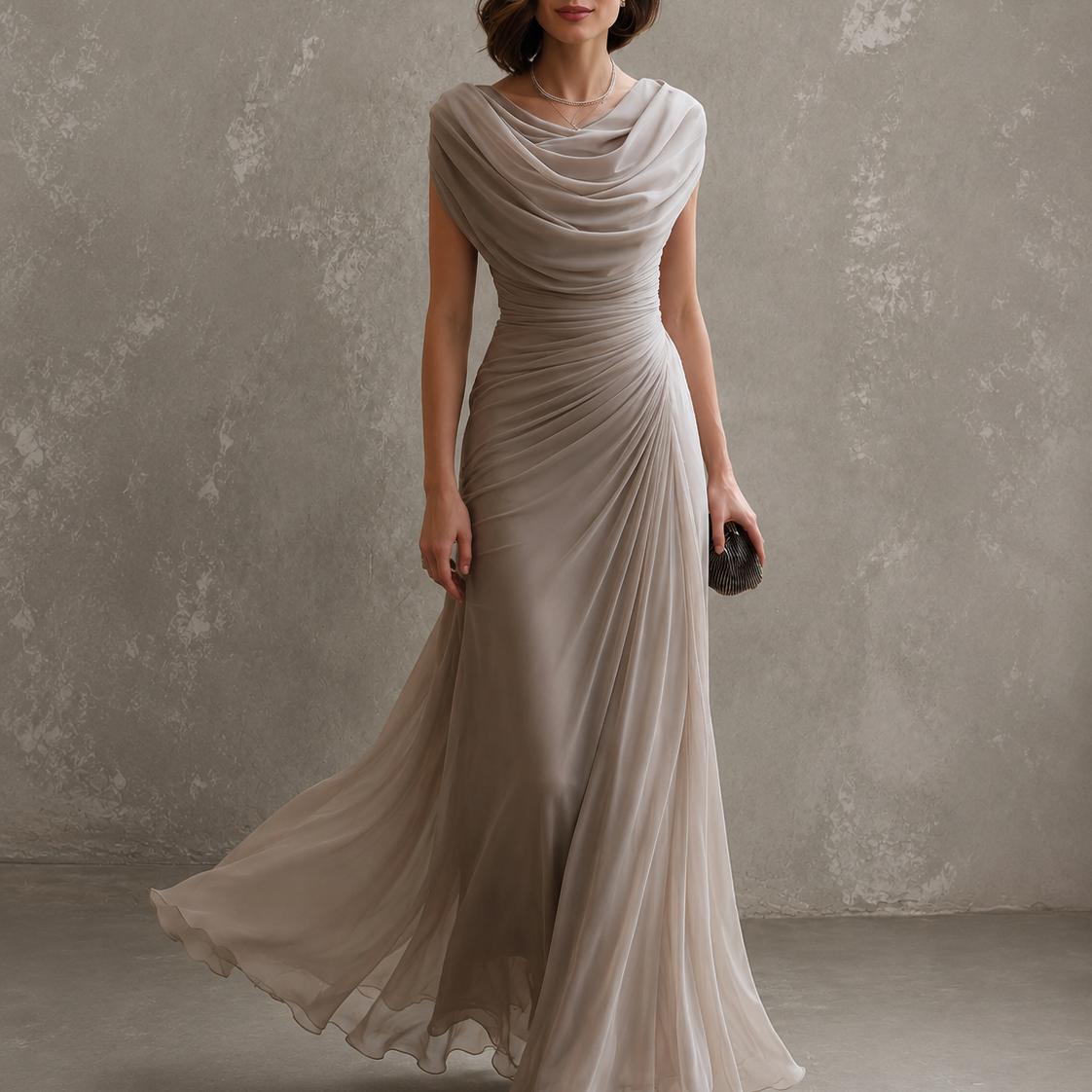 Maëlle – Elegantne pikk kleit