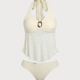 Kreemjas – Elegantne tankini komplekt