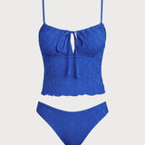 Kollane – Stiilne tankini komplekt