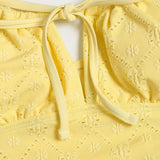 Kollane – Stiilne tankini komplekt