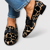 Léonie – Leopardimustriga loafers