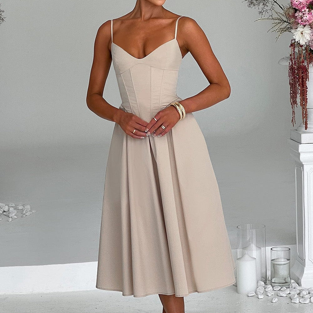 Maileen – Elegantne midi kleit