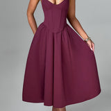 Maileen – Elegantne midi kleit