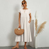 Inês – Elegantne midi kleit taskutega