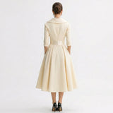 Rosa – Vintage elegantne kleit