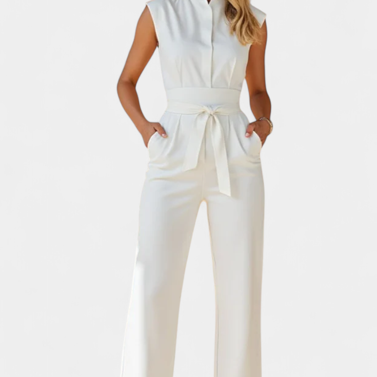 Ela – Elegantne ilma varrukateta jumpsuit