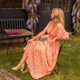 Sandra – Elegantne maksimekko V-kaelusega