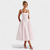 Sherrie – Vintage midi kleit