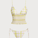 Hele Kollane – Lilleline tankini komplekt