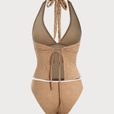 Pruun – Elegantne tankini komplekt