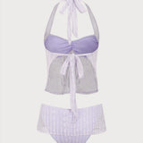 Lilla – Elegantne tankini komplekt