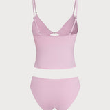 Hall Roheline – Elegantne tankini komplekt