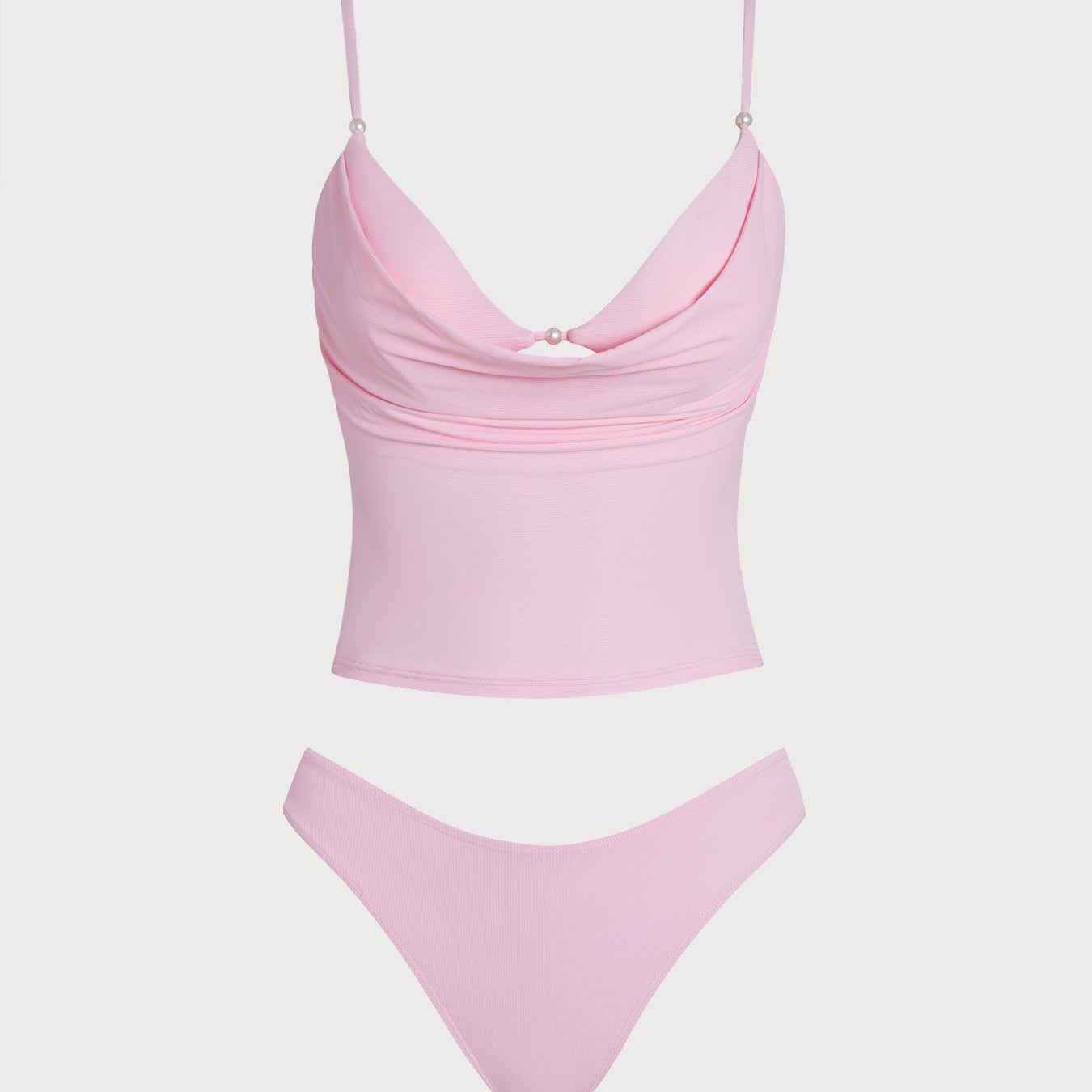 Hall Roheline – Elegantne tankini komplekt