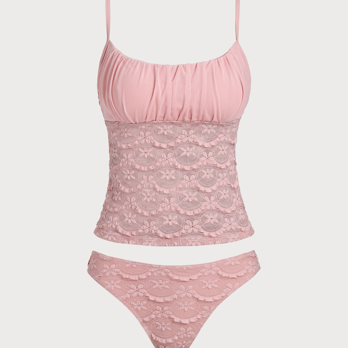 Off White – Elegantne tankini komplekt