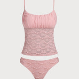 Off White – Elegantne tankini komplekt