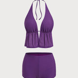 Lilla – Stiilne tankini komplekt