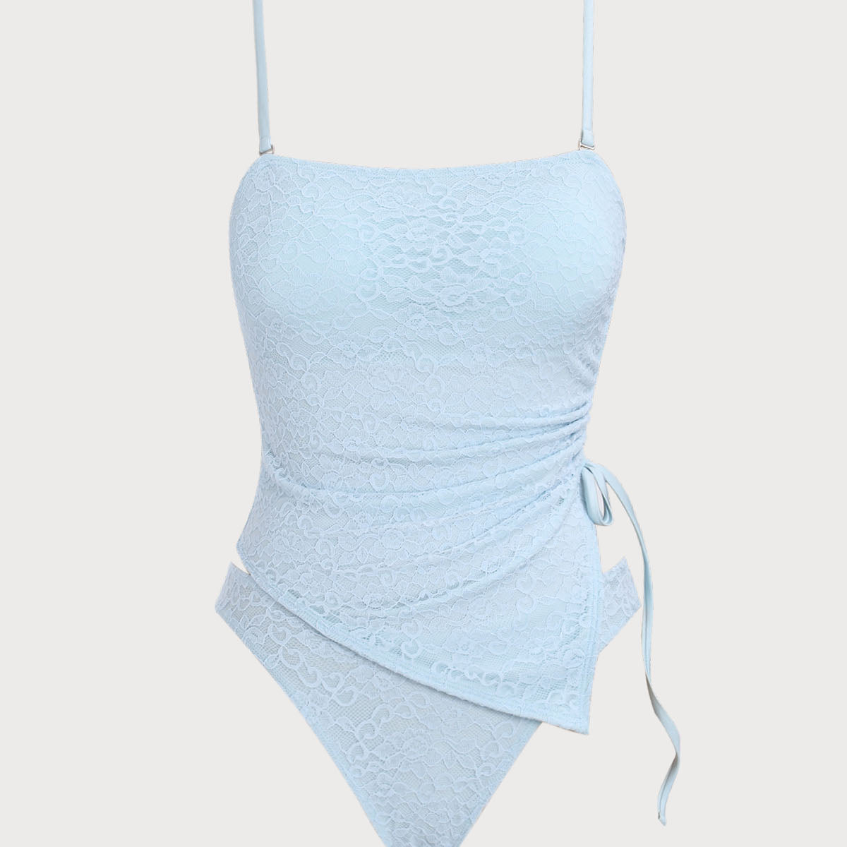 Sinine – Elegantne pitsist tankini komplekt
