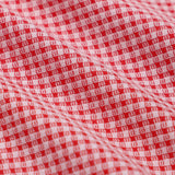 Punane – Vintage plaid tankini komplekt