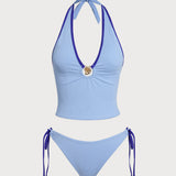 Hele Sinine – Elegantne tankini komplekt