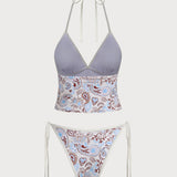 Khaki – Stiilne tankini komplekt