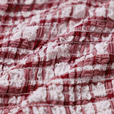 Punane Ruuduline – Stiilne tankini komplekt