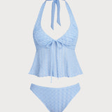 Sinine – Elegantne tankini komplekt