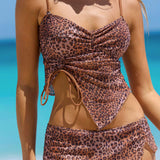 Rikka – Elegantne leopardimustriga tankini komplekt