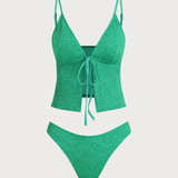 Roheline – Elegantne tankini komplekt