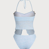 Off White – Elegantne tankini komplekt