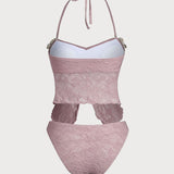 Off White – Elegantne tankini komplekt