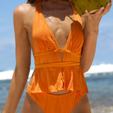 Oranž – Elegantne tankini komplekt