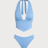 Sinine Viie Tärni – Stiilne tankini komplekt