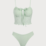 Roheline – Elegantne tankini komplekt