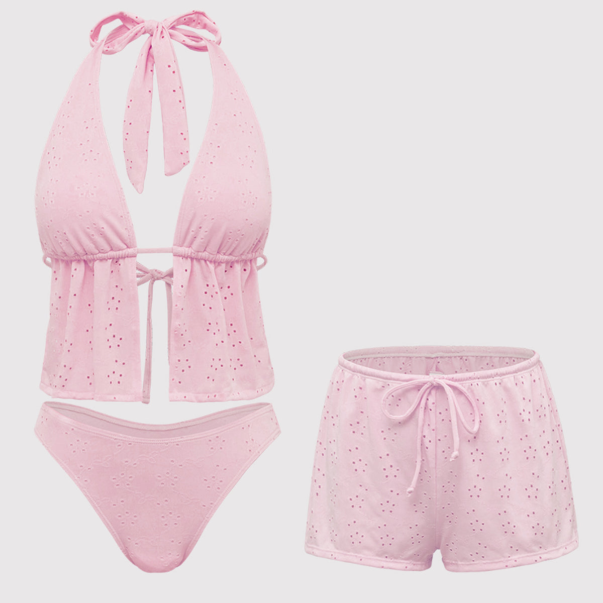 Kollane – Elegantne tankini komplekt
