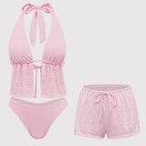 Kollane – Elegantne tankini komplekt
