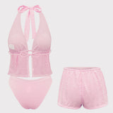 Kollane – Elegantne tankini komplekt