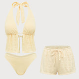 Kollane – Elegantne tankini komplekt
