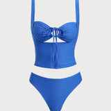 Sinine – Stiilne tankini komplekt