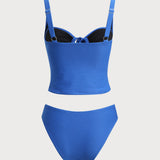 Sinine – Stiilne tankini komplekt