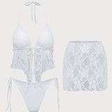 Valge – Elegantne tankini komplekt