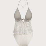 Valge Võrgust – Elegantne tankini komplekt