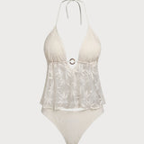 Valge Võrgust – Elegantne tankini komplekt