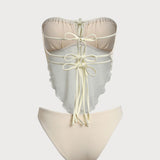 Off White – Elegantne tankini komplekt
